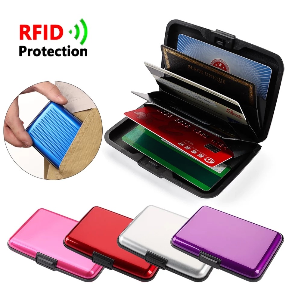 005.jpeg Aluma Wallet Waterproof & Damage-proof Wallet for Men & Women (Random Color) Made in China - Image 1