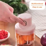 Single Bowl Electric Mini Grinder Food Chopper | Best Quality Food Chopper ( Random Color ) - Image 5