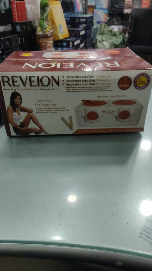 Reveion body Double Wax Warmer Electric Wax Warmer Professional Machine for Hair Removal.
