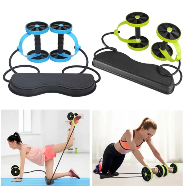 GENERIC REVOFLEX XTREME HOME GYM ABS ROLLER (random color)