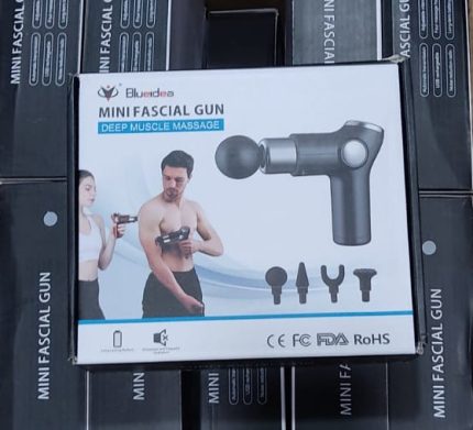 Gun massager lcd display Deep Tissue Percussion Massager  For Pain Relief Mini Massageer Gun (Random Color)