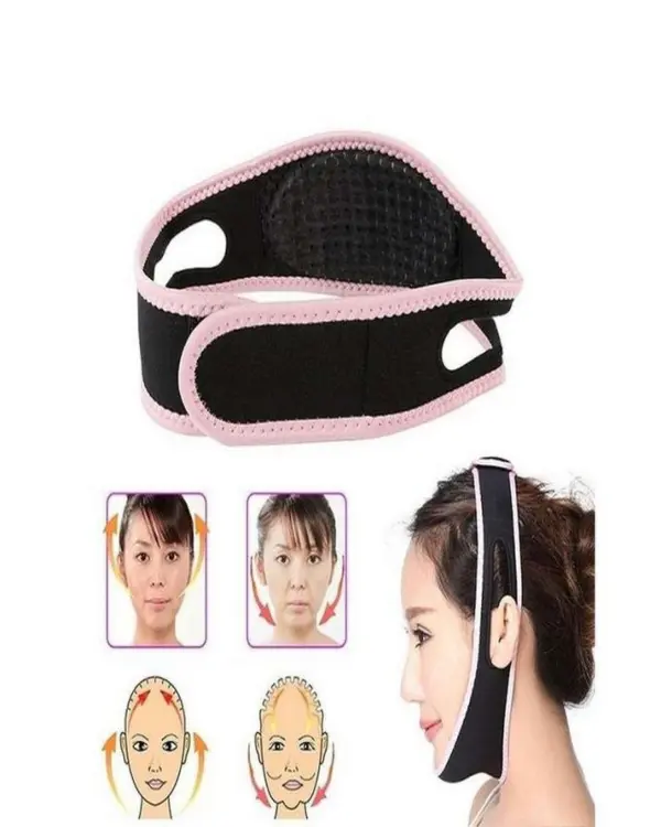 c9b0a24a202fe76795c818366098d4d8.jpg_750x750.jpg_.webp Face Lift-Up Belt | Chin Cheek Lift Up | Face Lifting Slimming Belt. - Image 1