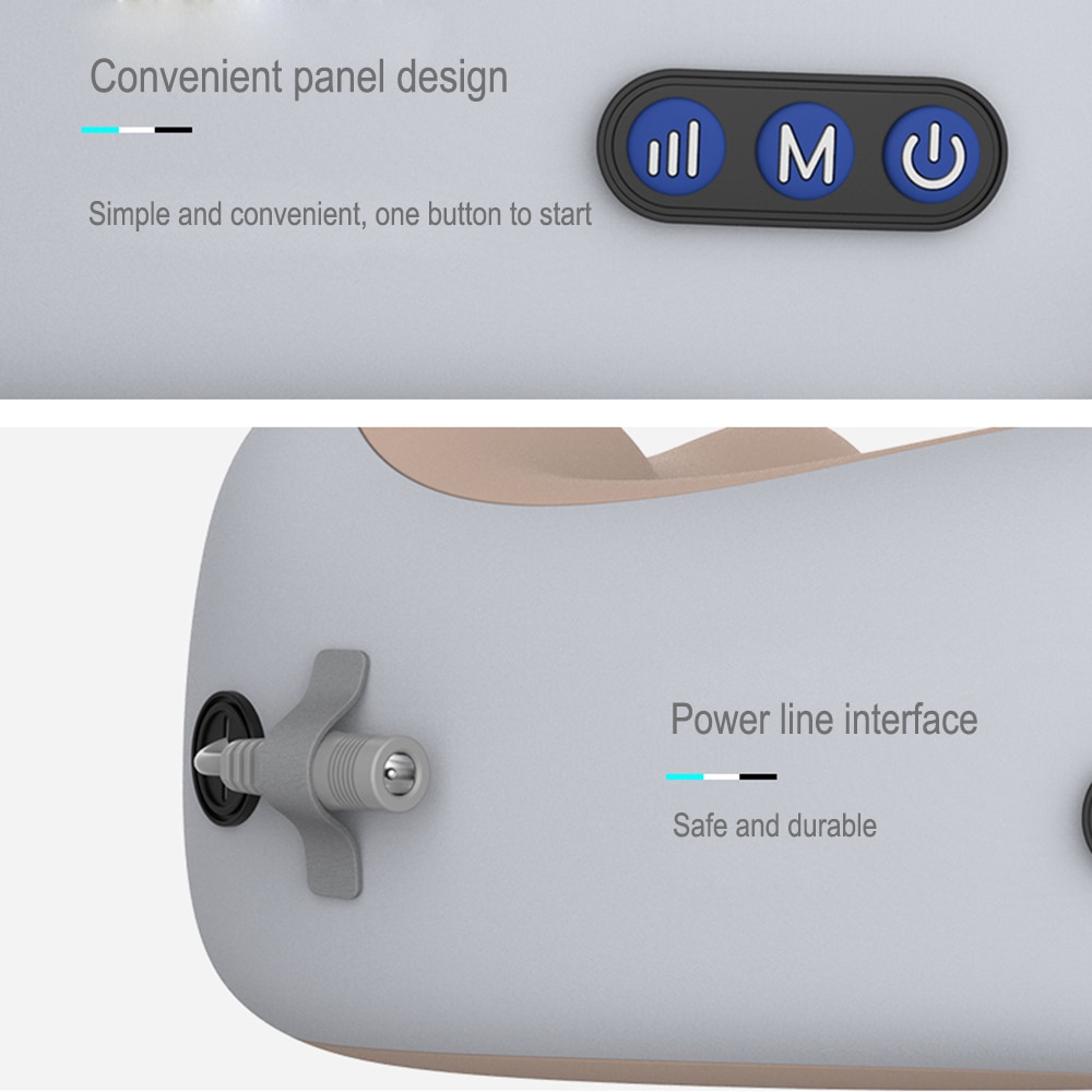 fb1125a34bc391086c4eff37889c4ddd.jpg Jinserta Neck Cushion Massager - USB Charging Massage Pillow - Image 1