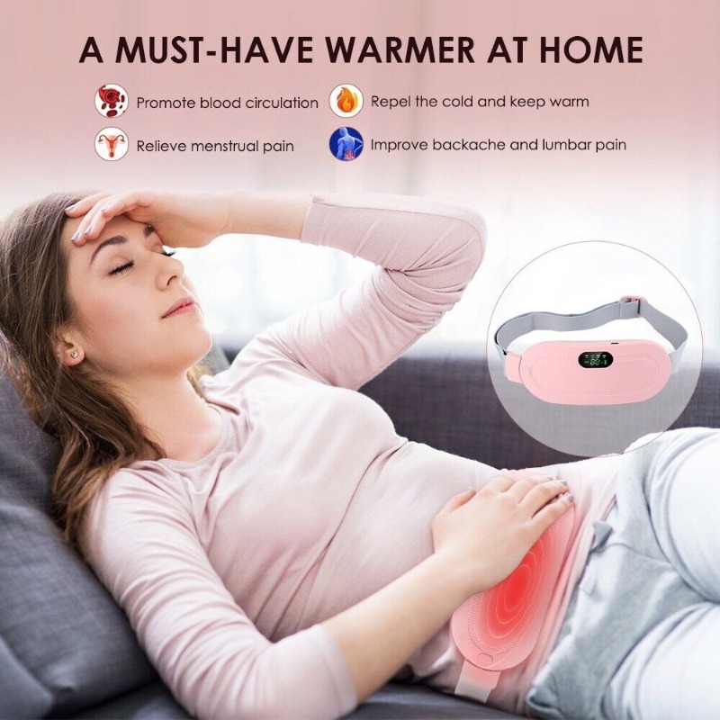 s-l1600-2.jpg Heating and Vibrating Digital Period Pad for Healing Period Cramps - Women's Care pin Relief. - Image 1